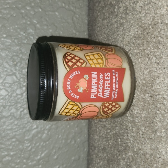 Bath & Body Works Other - Bath & Body Works Pumpkin Pecan Waffles single wick